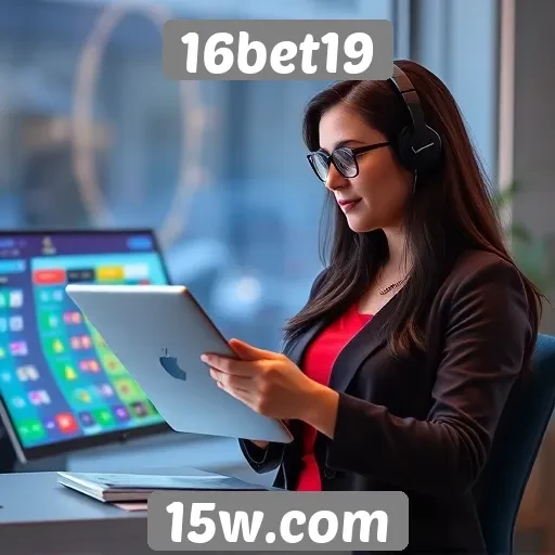 Atendimento ao cliente e suporte no 16bet19