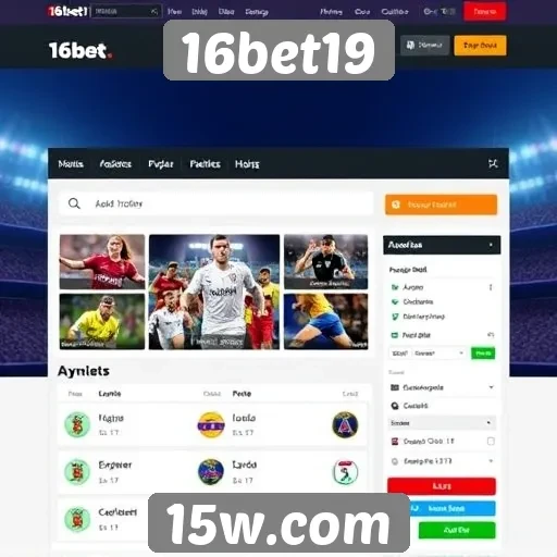 Interface e usabilidade do site 16bet19 para jogadores