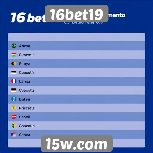 Métodos de pagamento aceitos no 16bet19