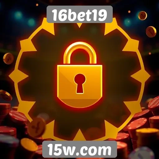 Recursos de segurança no site 16bet19